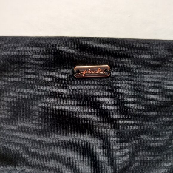 NWT Victorias Secret Pink XXL Bikini Bottom Black High Waist Shortie Beach Swim - Picture 6 of 9